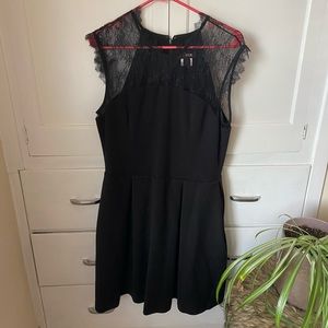 Nha Khanh black lace top dress 12